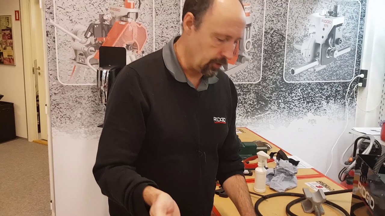 Instruktionsvideo: Ridgid SF 2500 Superfreeze