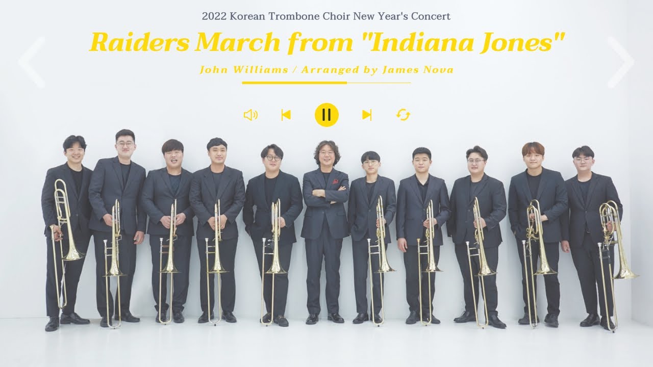 John Williams - Raiders March from “Raiders of the Lost Ark” | Korean Trombone Choir