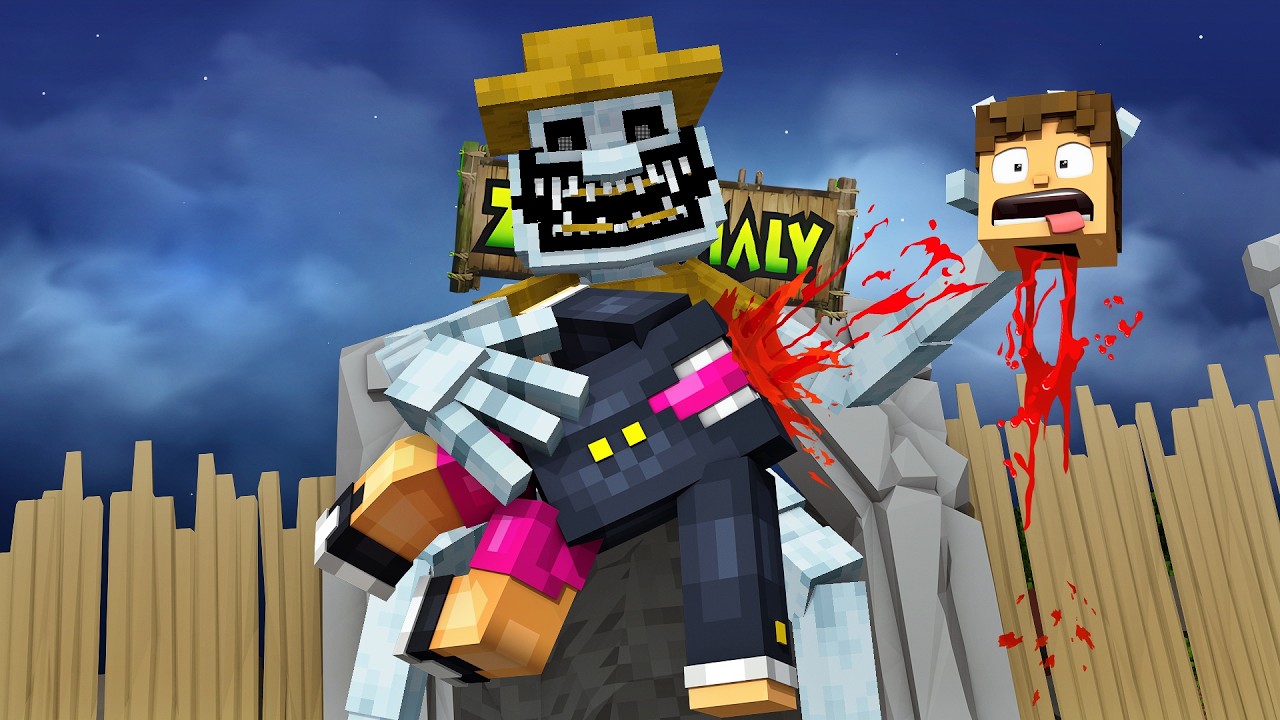 ZELADOR DO ZOONOMALY EST&Aacute; ATR&Aacute;S DE MIM NO MINECRAFT !!