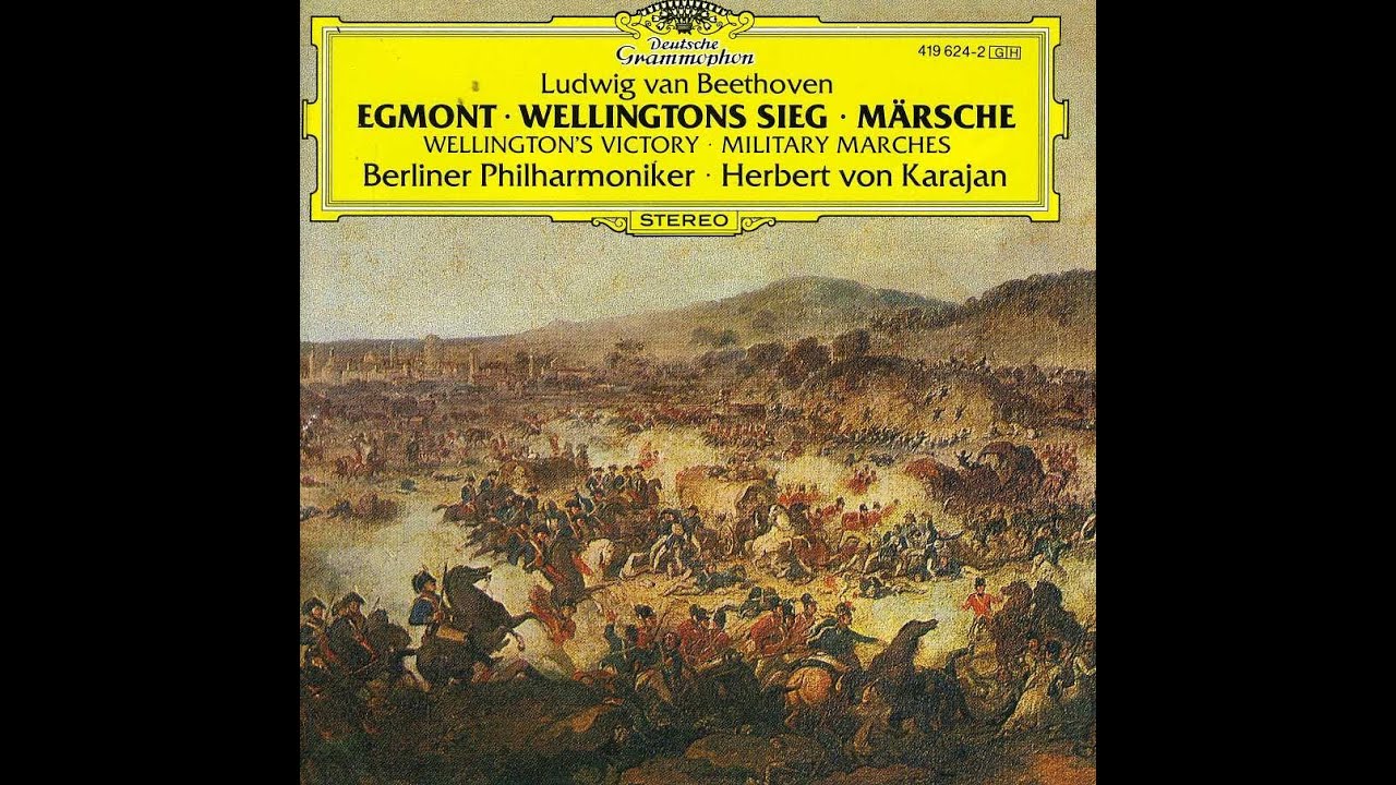 Beethoven Welilngton's Victory Berlin Philharmonic Orchestra Herbert von Karajan