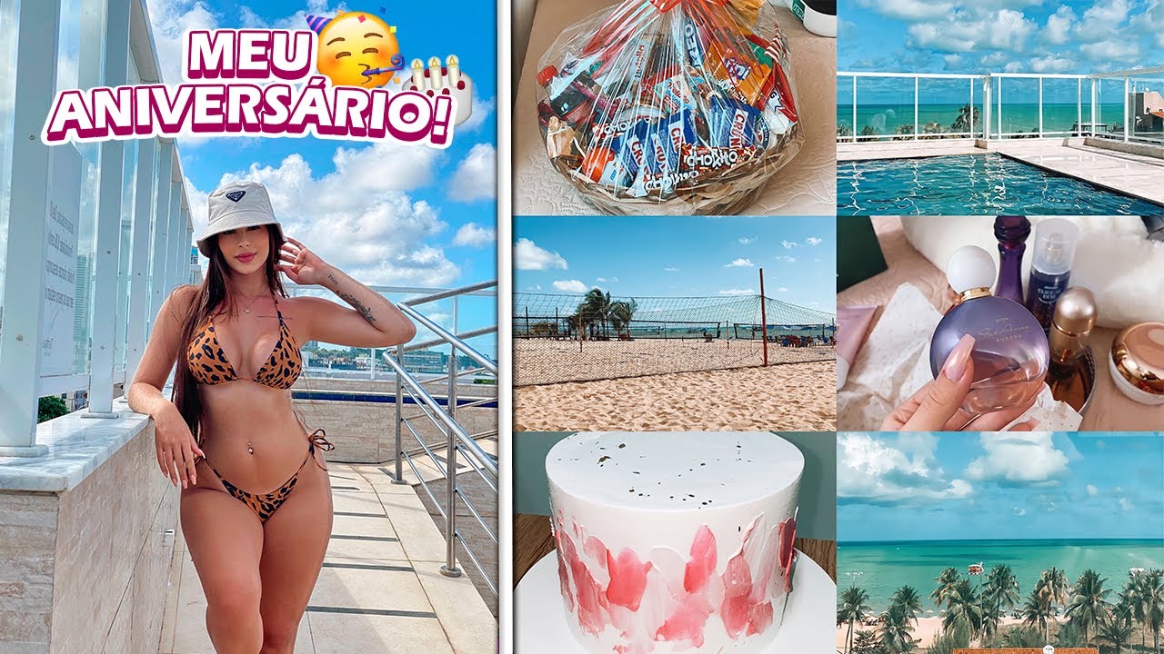Vlog - MEU ANIVERSÁRIO | viajei para João Pessoa! + PRESENTES