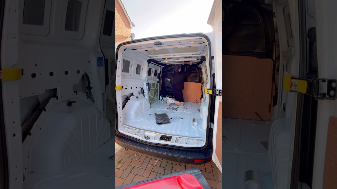 Day 1 - Ford Transit Custom Conversion #campervan #vanlife #camper