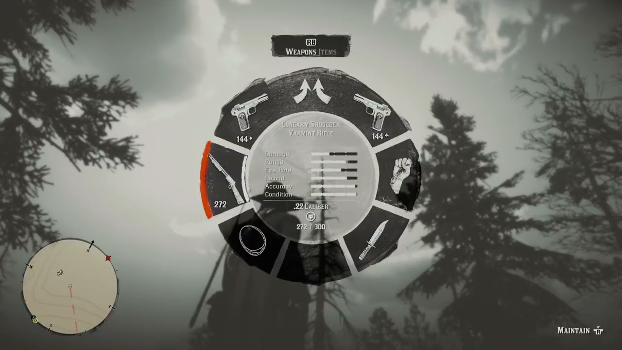 RDR2 - Идеальное местоположение иволги