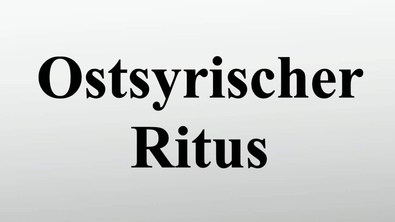 Ostsyrischer Ritus