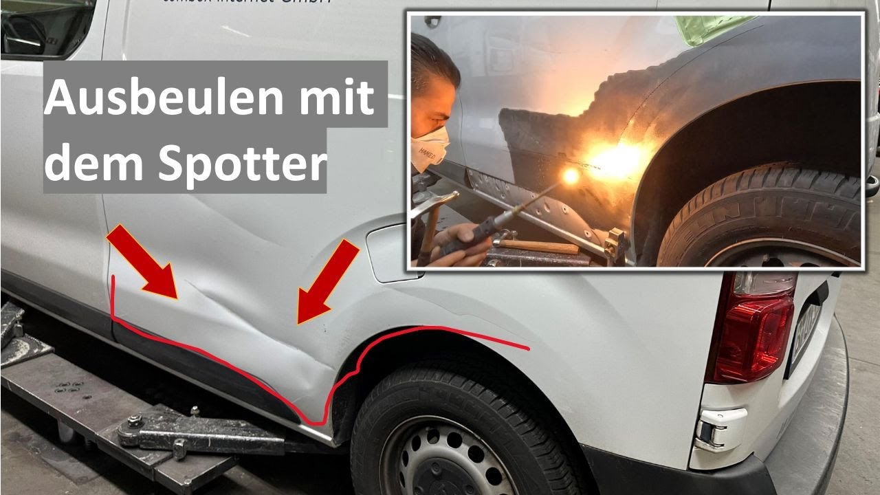 Transport Repair of the side wall/Transportinstandsetzung der Seitenwand