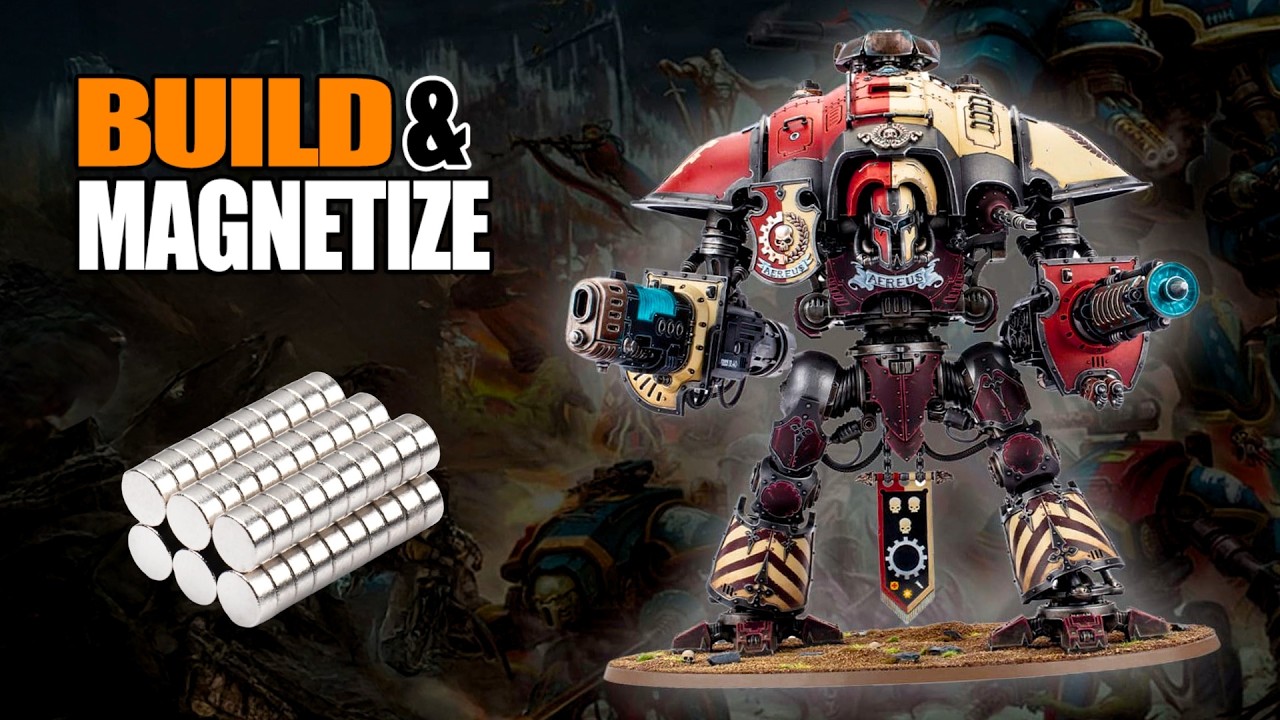 Imperial Knight Defender Unboxing, Build & Magnetization: Is it Worth It? #warhammer40k