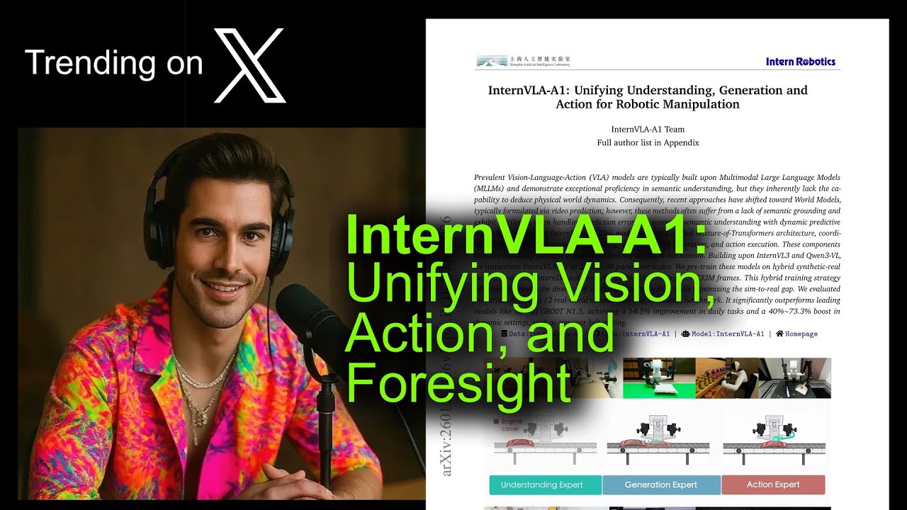 InternVLA-A1: Unifying Vision, Action, and Foresight