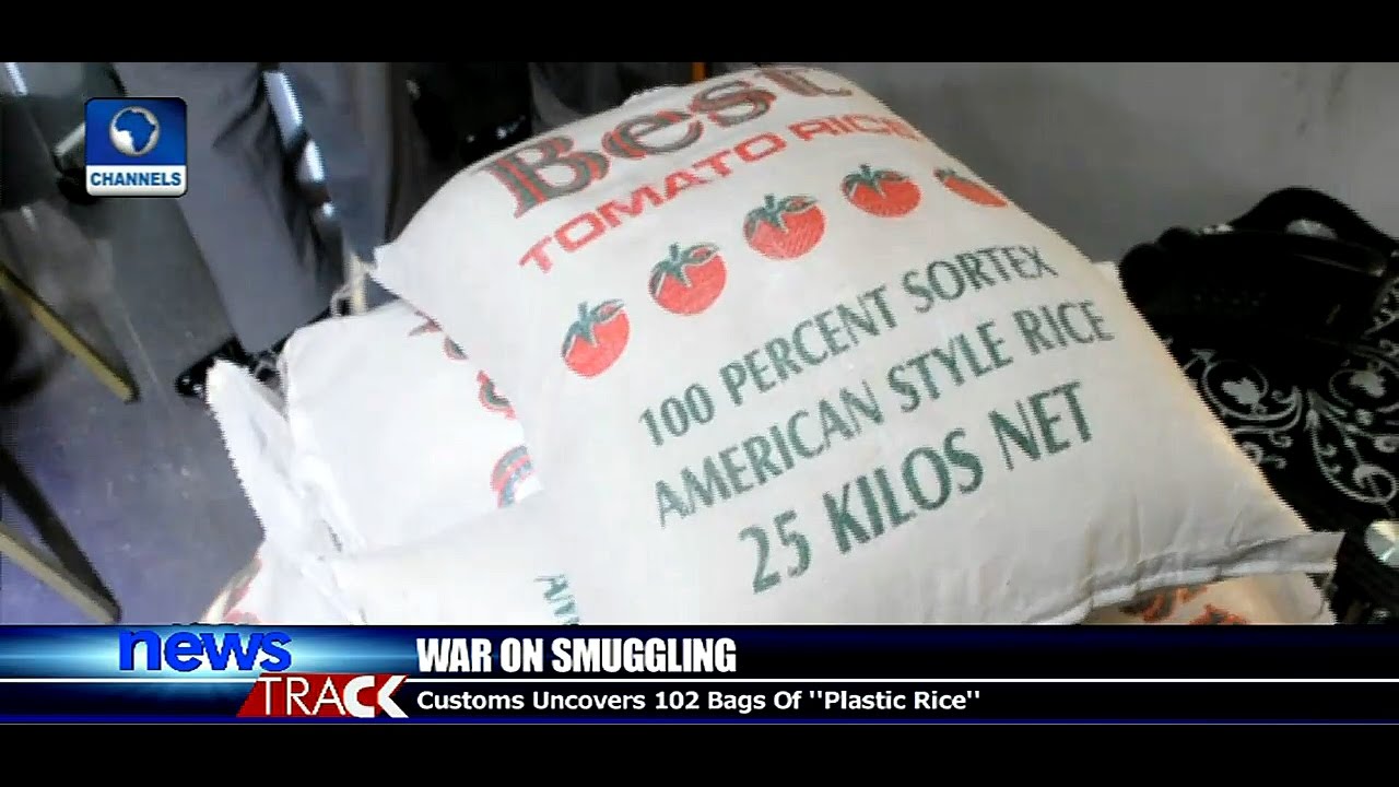 Customs Uncovers 102 Bags Of 'Plastic Rice'