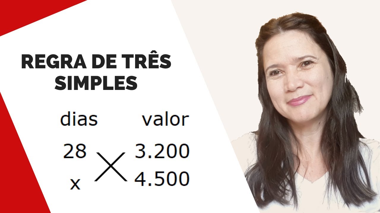 REGRA DE TRÊS SIMPLES PARA INICIANTES – Professora Noemi