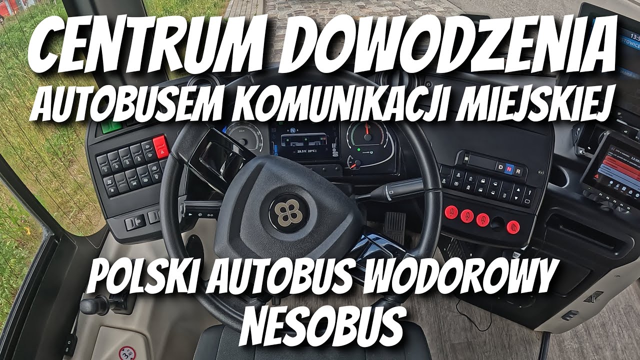Centrum dowodzenia autobusem komunikacji miejskiej Polski Autobus Wodorowy NESOBUS