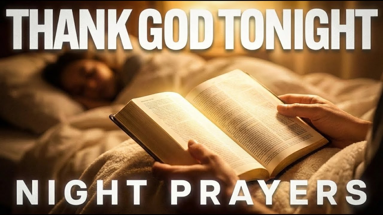 Sleep In The Goodness Of God | Peaceful Bedtime Prayers From The Bible To Help You Sleep Blessed