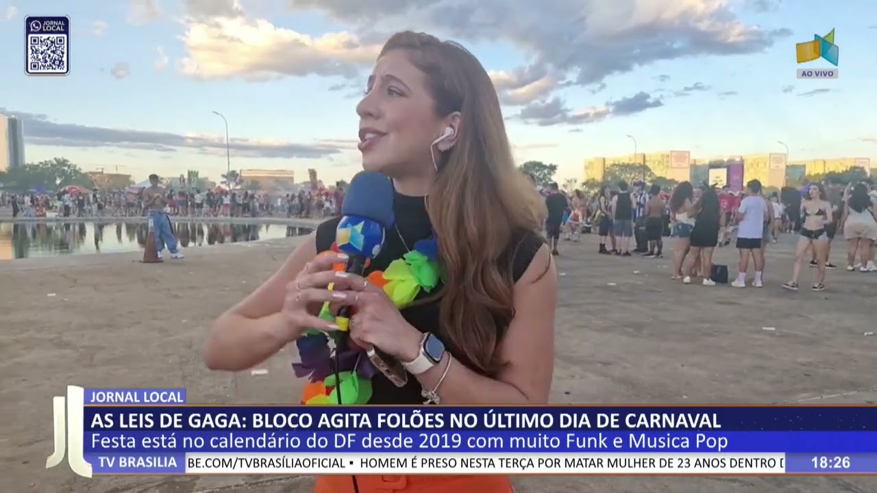 JL - As Leis de Gaga: bloco agita foliões no último dia de Carnaval