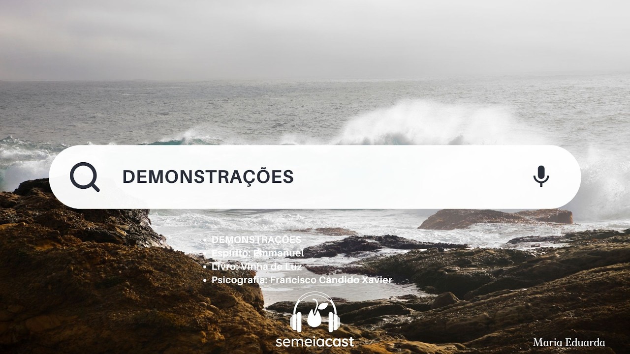 Espiritismo e Meditação | DEMONSTRAÇÕES - Espírito: Emmanuel