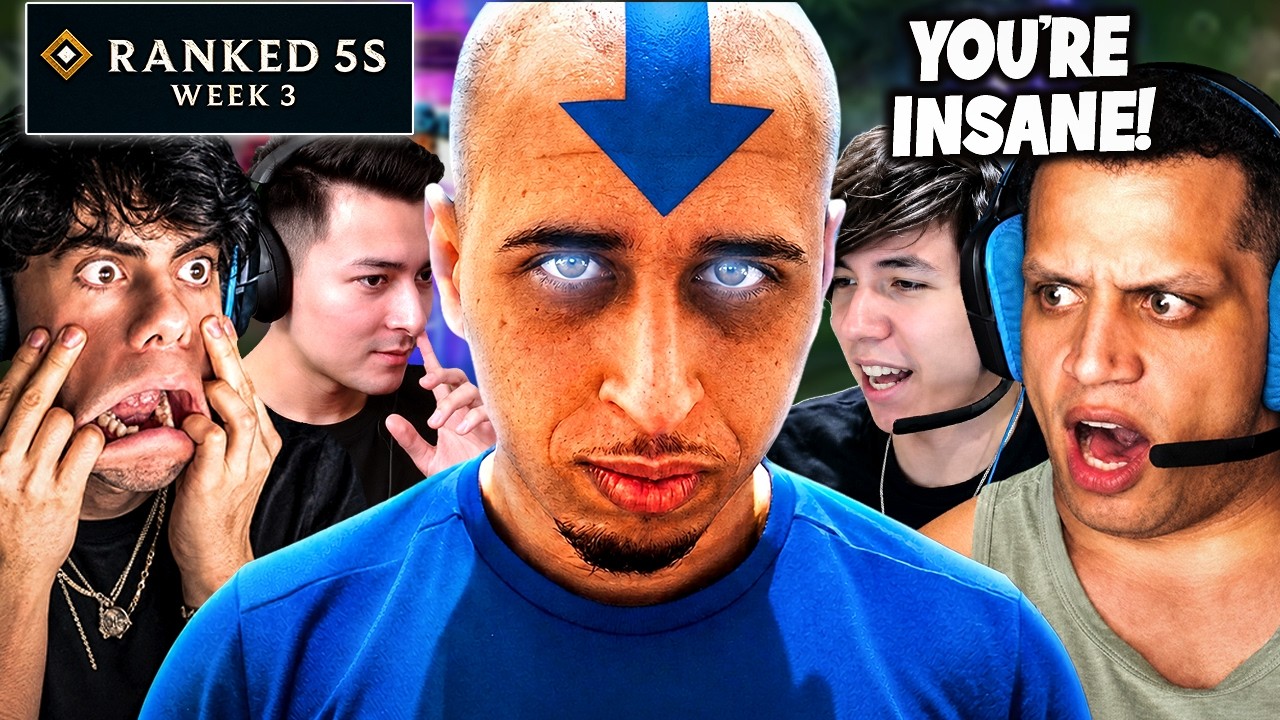 THE CRAZIEST RANKED 5s GAME YET... (5 POVs)