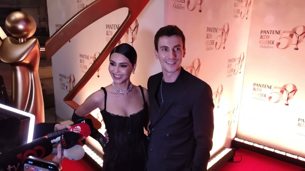 Rojbin Erden ve Bertan Asllani, Altın Kelebek Ödülü'yle ilgili heyecanlarını paylaştı