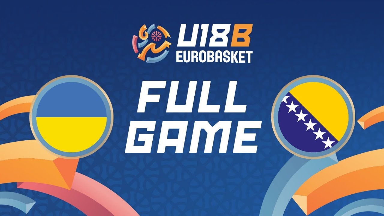 Group Phase | UKR v BIH | Full Basketball Game | FIBA U18 Women's EuroBasket 2025 Division B