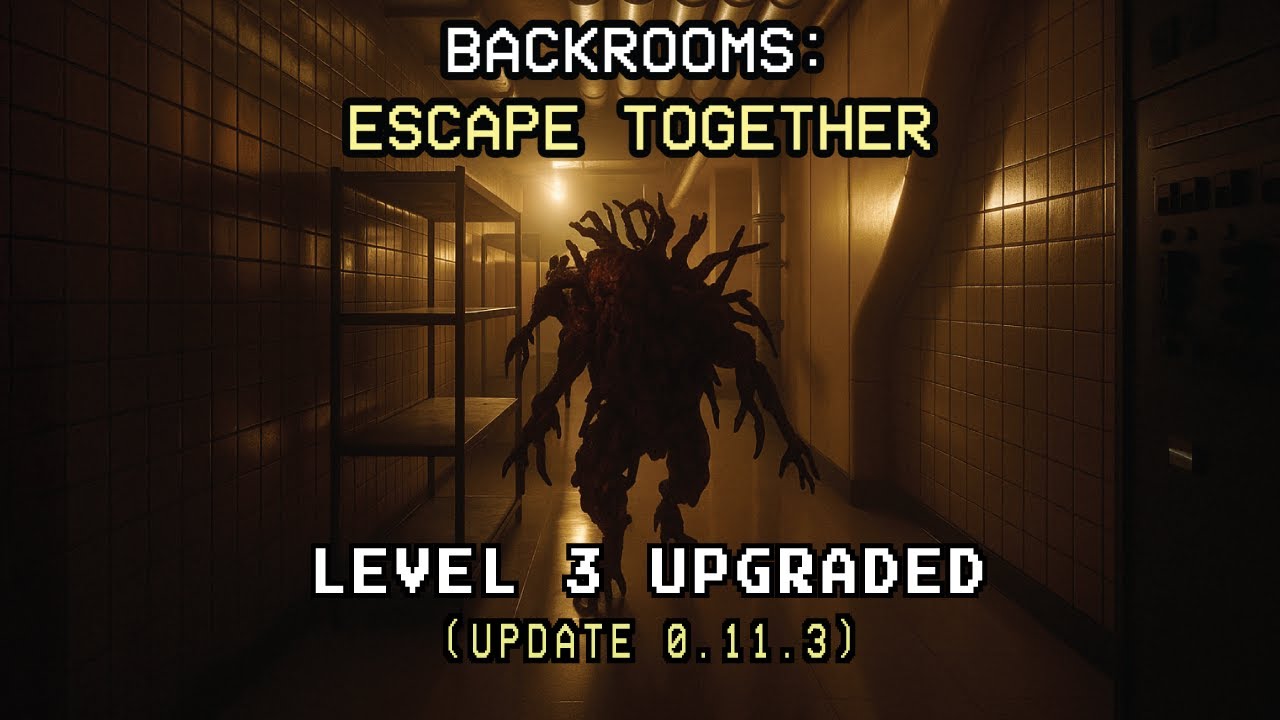 Backrooms: Escape Together | #3 Electrical Station (New Release 0.11.3!)