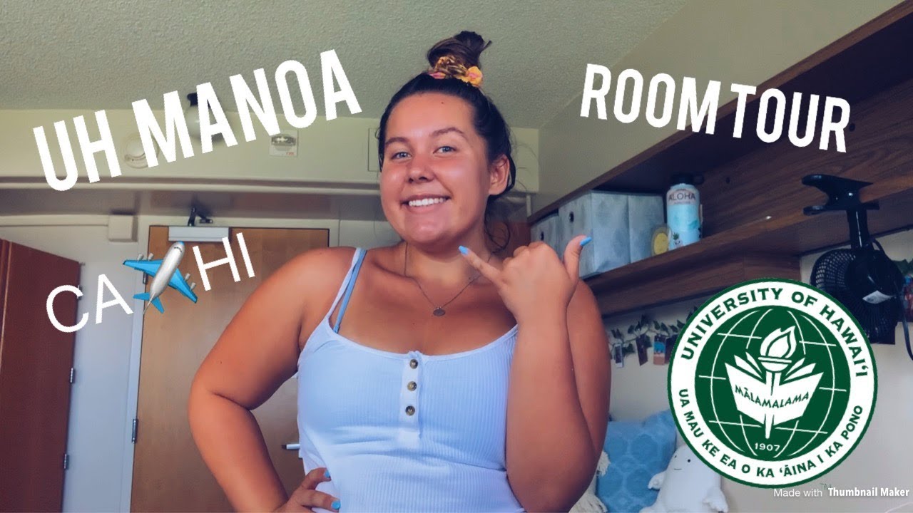 DORM ROOM TOUR! | University of Hawai'i at Manoa