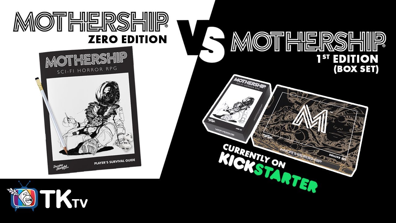MOTHERSHIP zero edition vs. MOTHERSHIP 1st edition | TKtv