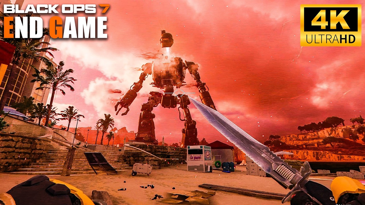 BLACK OPS 7 END GAME - COLOSSUS OF AVALON FULL BOSS FIGHT, DR FALKNER 4K Gameplay (No Commentary)