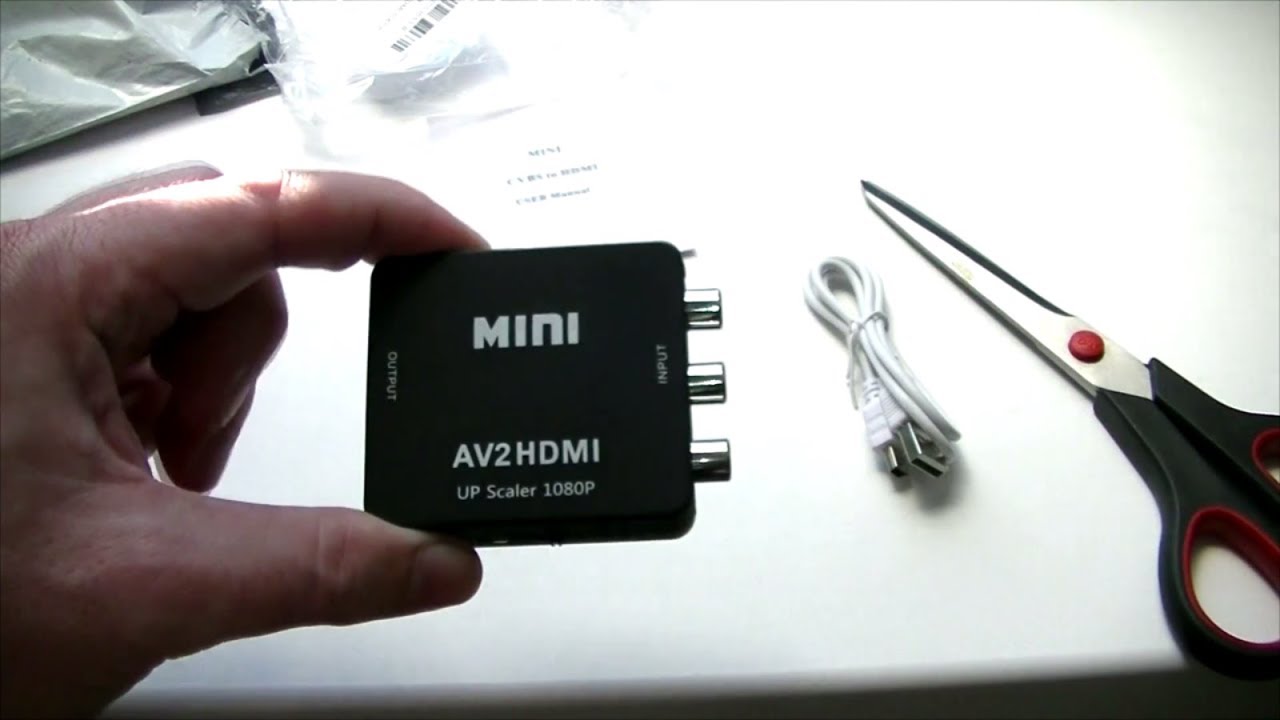 ШТУКА НА КОТОРОЙ МОЖНО НАВАРИТЬСЯ  AV В HDMI