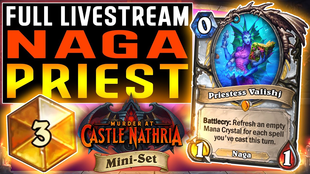 ⭐ Naga Priest! Murder at Castle Nathria - Hearthstone