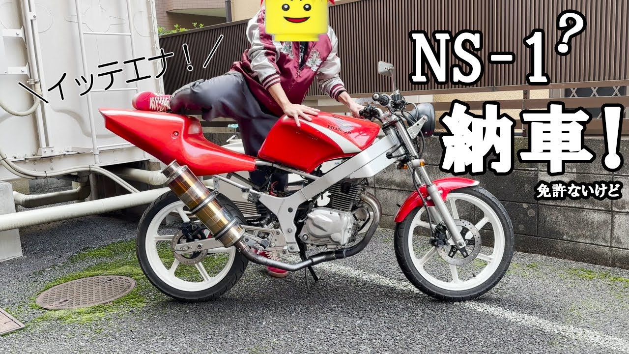 【納車】NS-1だけどNS-1じゃないバイクがヤバすぎる！