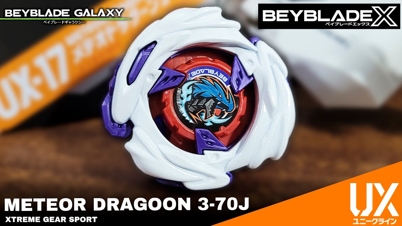 Análise UX-17 METEOR DRAGOON 3-70J [Beyblade X]