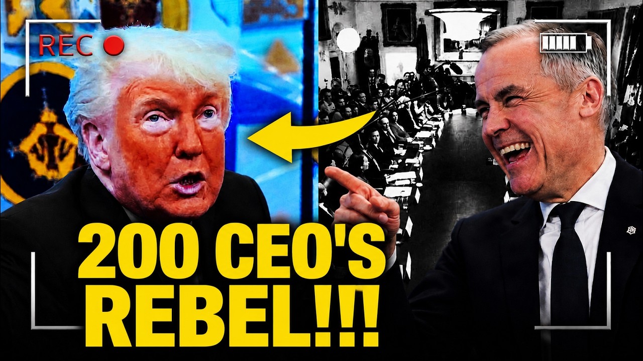 BREAKING: 200 USA CEOs TURN ON Trump's Canada Tariffs