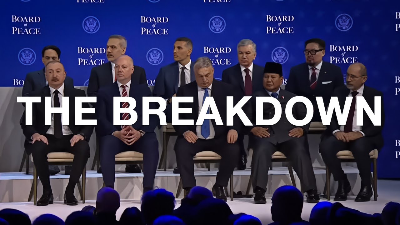 Всё, что вам нужно знать о мирном совете Трампа
