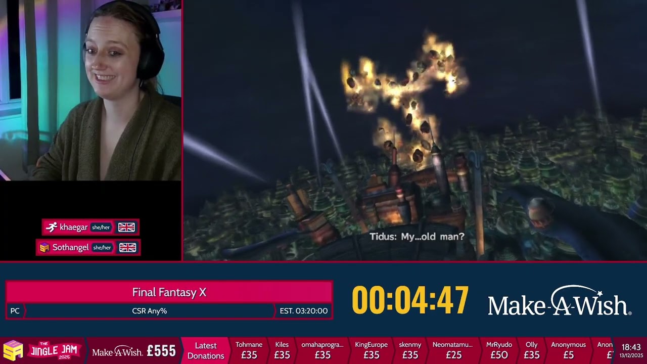 ESA Jingle Jam - Final Fantasy X [CSR Any%] by khaegar