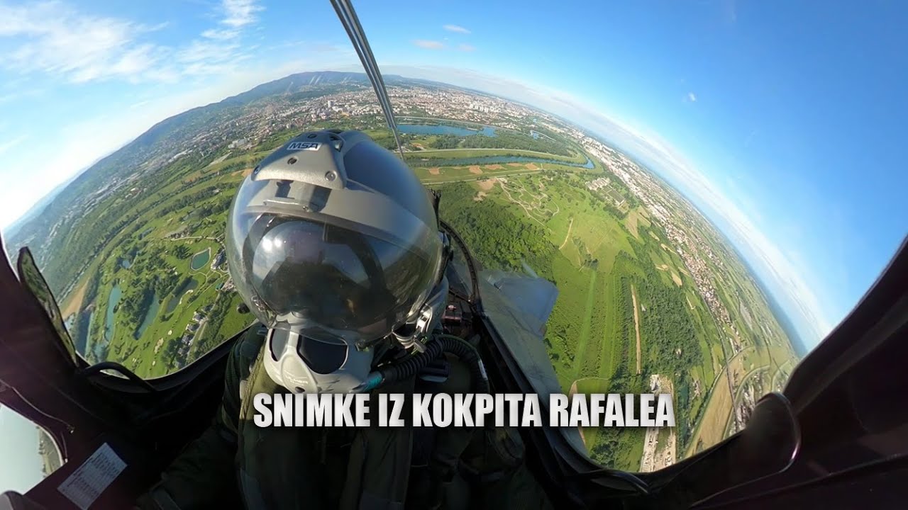 Snimke iz kokpita Rafalea
