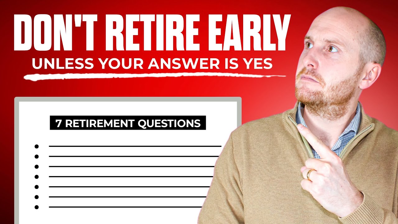 Вам НЕ следует выходить на пенсию раньше времени, ЕСЛИ вы не можете ответить «ДА» на эти 7 вопросов