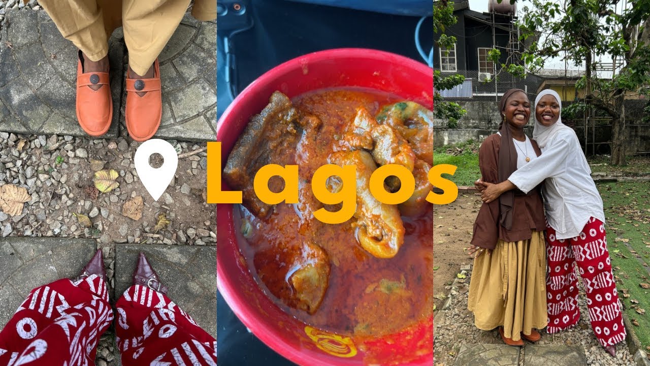 being a girl in Lagos pt. 1 🇳🇬 | amala date, bookshelf tour, fruit shopping, girl dates