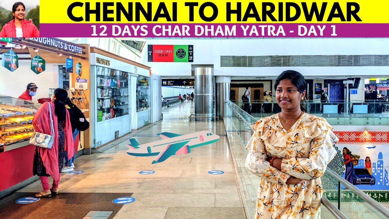 HARIDWAR From Chennai | Chennai To Haridwar Flight Journey in Tamil | Haridwar | 