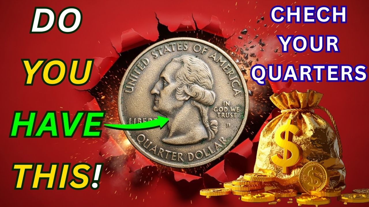 Top 5 Rare U.S. Quarters Worth Up to $60,000 – Hidden in Your Pocket Change!