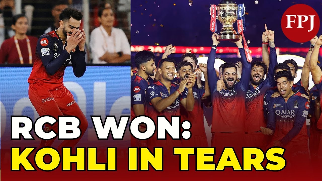RCB Clinches Maiden IPL Title: Emotional Virat Kohli Breaks Down Before Final Ball