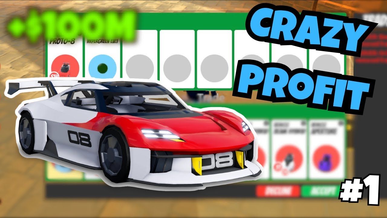 Jailbreak Trading Montage #1 (CRAZY PROFIT!!!)