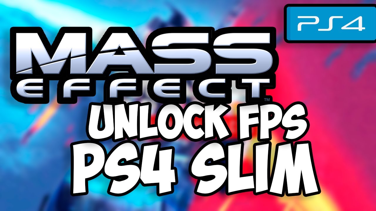 Mass Effect PS4 Slim Gameplay Unlock fps