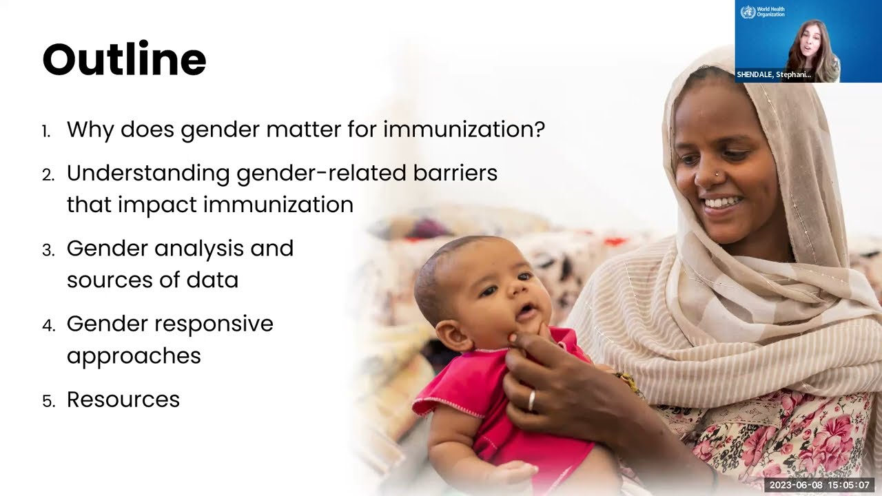 Why Gender Matters for Immunization - overview