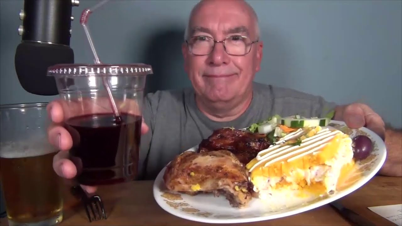 ASMR Eating a Peruvian Meal