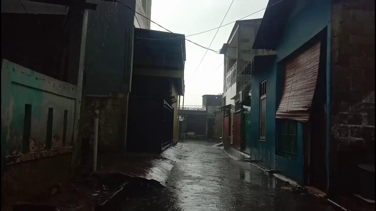 Relaxing rain and thunderstorm🌧️🌧️