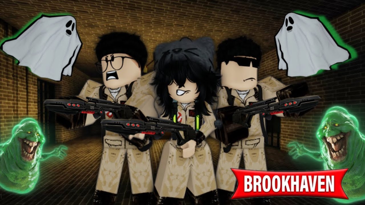 Naging GHOSTBUSTERS kami sa BROOKHAVEN!! (BROOKHAVEN RP TAGALOG)