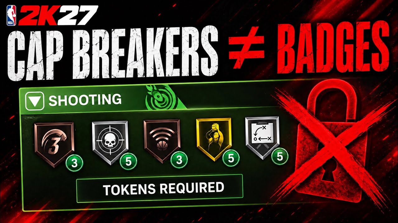 How Badge Tokens Change Cap Breakers&rsquo; IMPACT In NBA 2K27