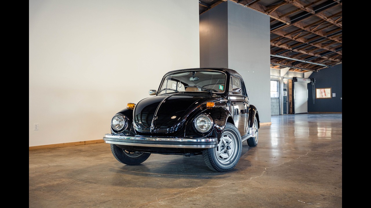 1979 VW Super Beetle Convertible with ONLY 39 miles