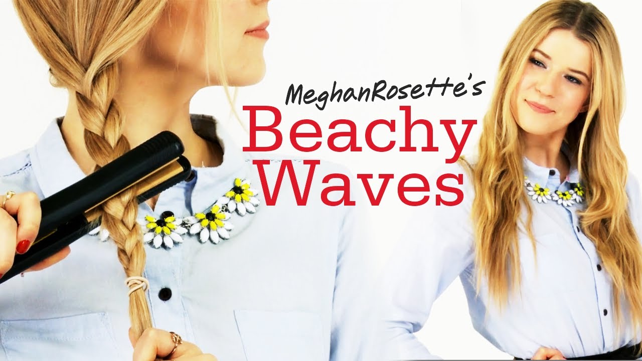 Easy Beach Waves with MeghanRosette 