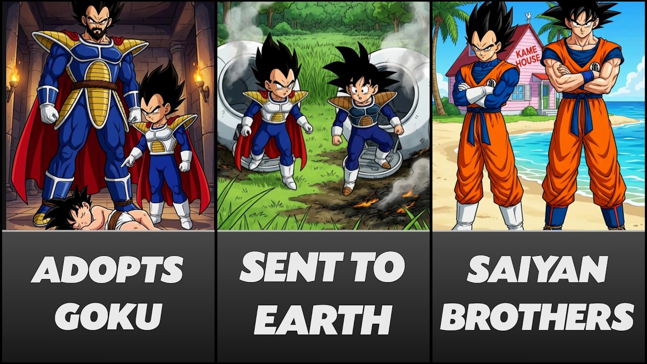 What If Goku Was Adopted by King Vegeta?