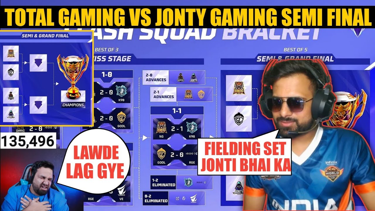 &ldquo;TG vs JG: LAN Face-Off + Jonty&rsquo;s Hilarious Reaction 😂 Captured!&rdquo;