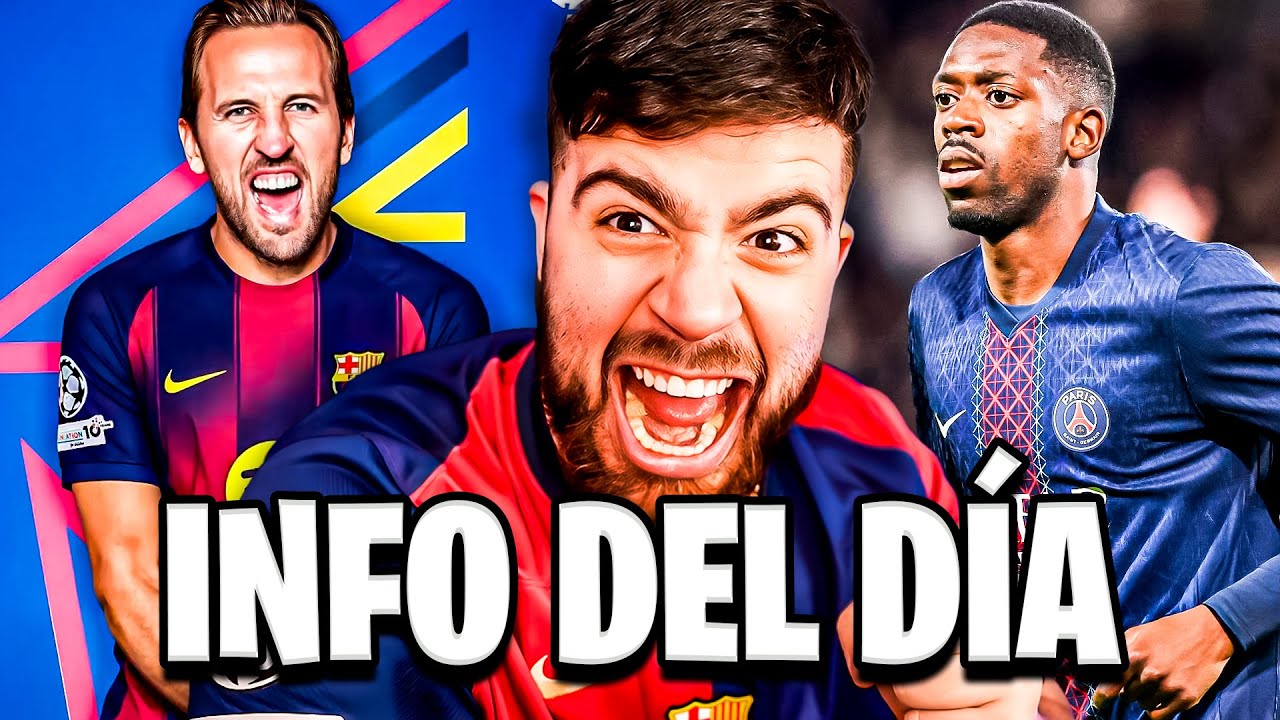 LA COBRA REACCIONA A INFO DEL D&Iacute;A: HARRY KANE LLEGA AL BARCELONA Y DEMBELE LESIONADO