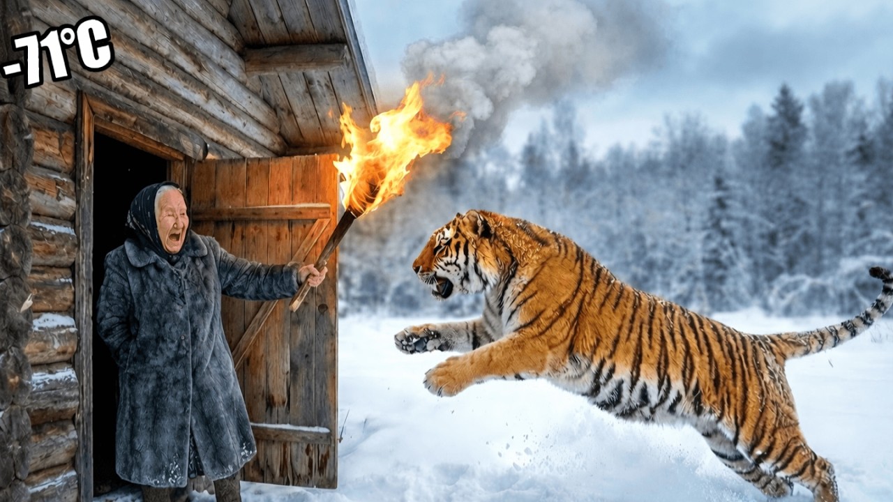 You Won’t Believe What Happened When a Tiger Attacked Her Cabin at −70°C